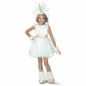 Princess Paradise Girls Golden Unicorn Costume Size: L